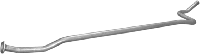 Труба средняя глушителя Ситроен С2 (Citroen C2) 1.1i 03-05 (04.146) Polmostrow алюминизированный