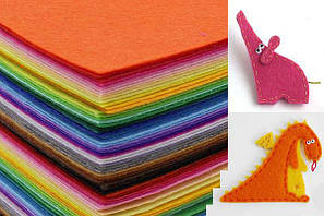 Фоамиран і фетр