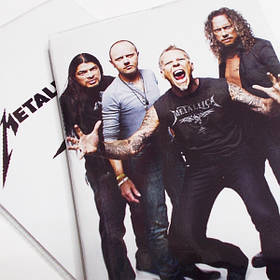 Обкладинка ПВХ на паспорт "Metallica"