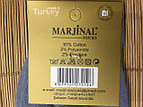 Шкарпетки чоловічі тонка бавовна без шва MRJ пр-во Туреччина світло-сіра, фото 2