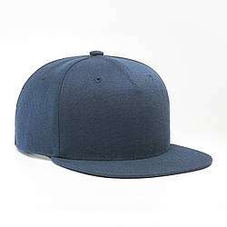 Бейсболка без логотипу INAL snap back 5 панелей L / 57-58 Темно-синій 194557