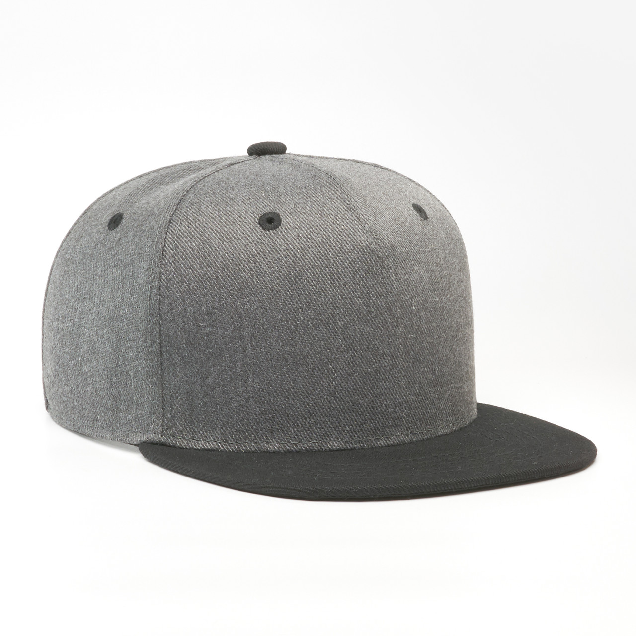 Бейсболка без логотипу INAL snap back 5 панелей M / 55-56 Сірий 203555