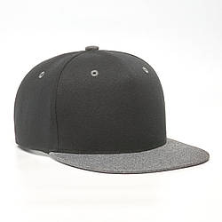 Бейсболка без логотипу INAL snap back 5 панелей L / 57-58 Чорний 220857