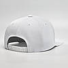 Бейсболка без логотипу INAL snap back 5 панелей M / 55-56 Білий 222555, фото 3