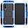 Чохол для Armored Xiaomi Mi 9 Lite (Mi CC9) протиударний бампер з підставкою синій, фото 3
