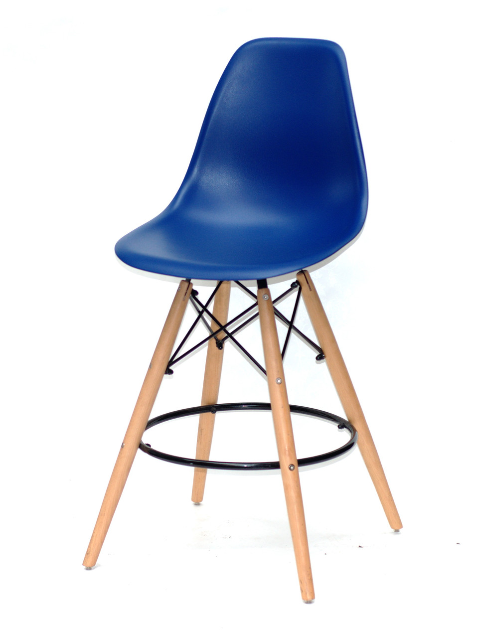 Полубарный стілець Nik Eames, синій 54