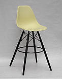 Барний стілець Nik BK Eames, жовтий 15, фото 2