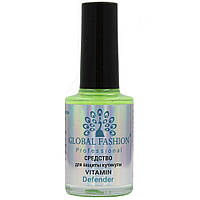 Рідка стрічка для захисту кутикули Global Fashion Зелена 10 мл