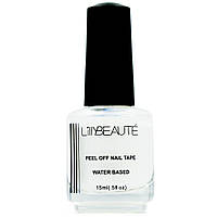 Рідка стрічка для захисту кутикули Lilly Beaute Біла 15 мл