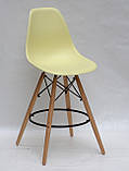 Полубарный стілець Nik Eames, жовтий 15, фото 2