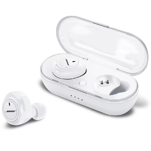 Бездротові навушники Bose із зарядним кейсом Bluetooth 5.0 (TWS-02) WHITE