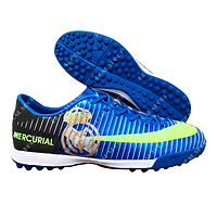 Футбольні бампи (сороконіжки) Nike Mercurial CR7 Real B79-3 Blue, р. 39