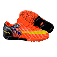 Дитячі футбольні бампы (сороконіжки) Nike Mercurial CR7 Real C79-2 Orange, р. 33