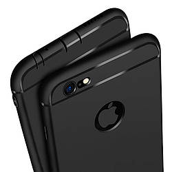 Силіконовий чохол для Iphone 7/ Iphone 8 ультратонкий чорний чоловічий