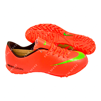 Футбольные бампы (сороконожки) Nike Mercurial U1026-2-10 Orange, р. 40-44