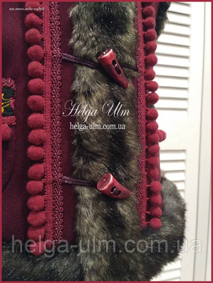 Кептарик (жилет в етностилі) "Вечорниці" для дівчинки 134, фото 1