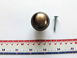 Меблева ручка кнопка Belwith ,метал, круглий м'яч, фото 2