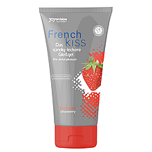 Оральний лубрикант з ароматом полуниці на водній основі FrenchKiss Strawberry, 75 мл