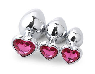 Анальні пробки зі стразами