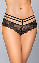 Жіночі трусики Softline 2476, чорні M/L