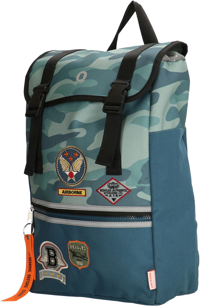 Рюкзак детский Beagles Originals Airforce Blue Camouflage синий 13 л