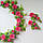 Кольє та сережки з малиновими трояндами, фото 3
