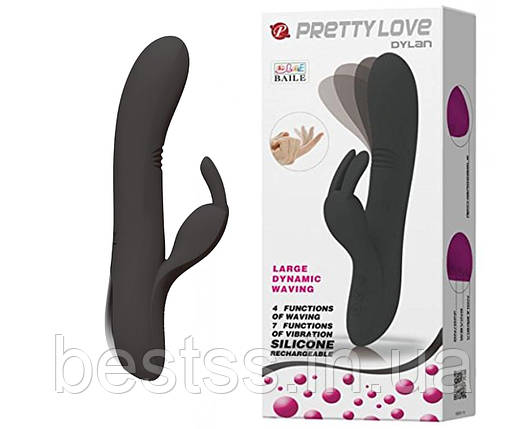 Hi-tech вібратор - Pretty Love Dylan Vibrator Black, фото 1