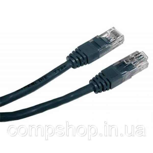 Патч корд Cablexpert PP12-1.5м чорний, фото 1