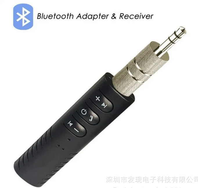Блютуз гарнітура a2dp aux c мікрофоном Bluetooth stereo ( автомобіль музичний центр )