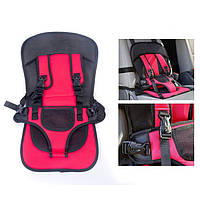 Детское автокресло бескаркасное 9-36 кг (1-6 лет) Child Car Seat / Розовый