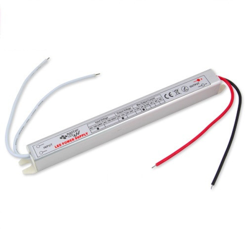 Блок живлення master LED, SLIM 12V, 24W, 2A, для внутрішнього застосування, IP20, не герметичний. Premium.