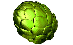 Пластикова форма 644 - Артишок