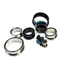 Тунелі для пірсингу вух мед.стали