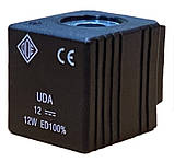 Електромагнітна котушка 12 В постійний струм компанії ODE (Italy), 12 W, 36 мм x Ø13, фото 2