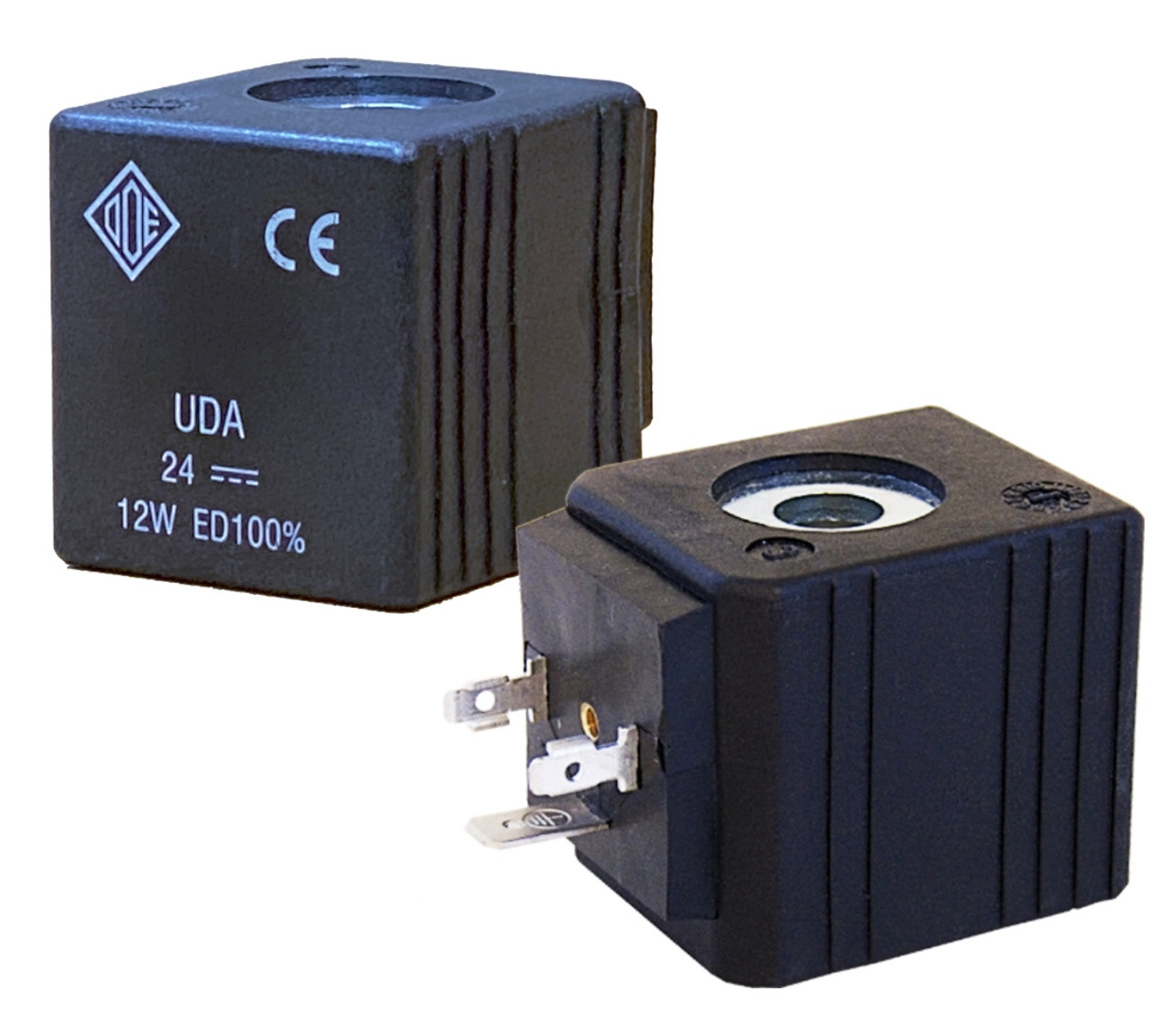 Електромагнітна котушка 24 В постійний струм компанії ODE (Italy), 12 W, 36 мм x Ø13, фото 1