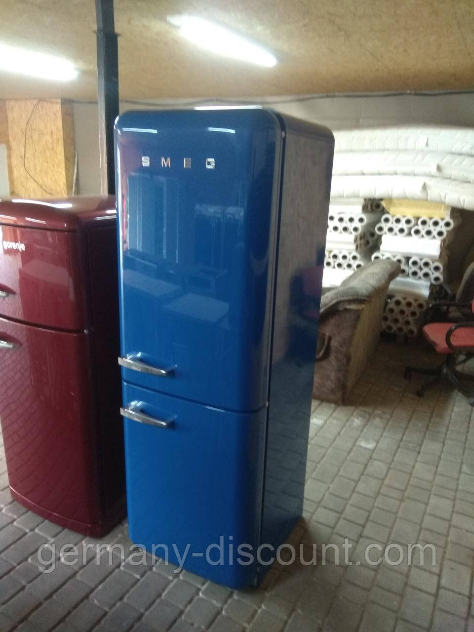 Ретро холодильник SMEG 185 см, фото 1