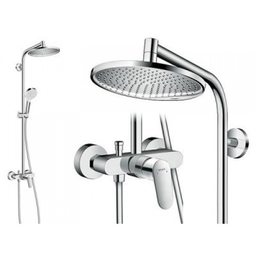 Душова система Hansgrohe Crometta HG S 240 1jet Showerpipe 27269000
