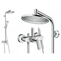 Душевая система Hansgrohe Crometta HG S 240 1jet Showerpipe 27269000