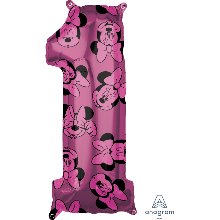 Цифра А 26" Minnie #1 Рожевий, В УП, фото 1