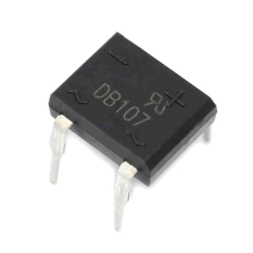 Чіп DB107 10ШТ DIP-4 Діодний міст 1A 1000В