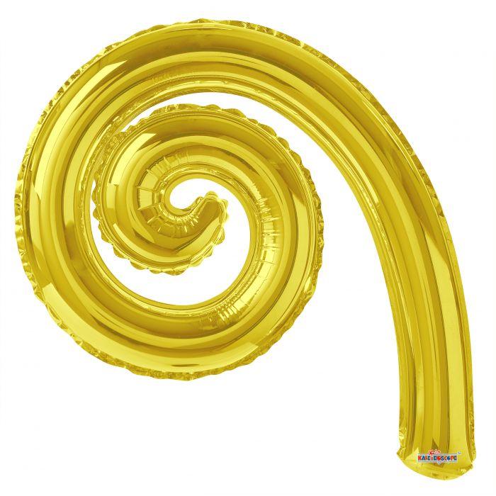 До спіральної кулі14" Kurly Spiral Gold, фото 1