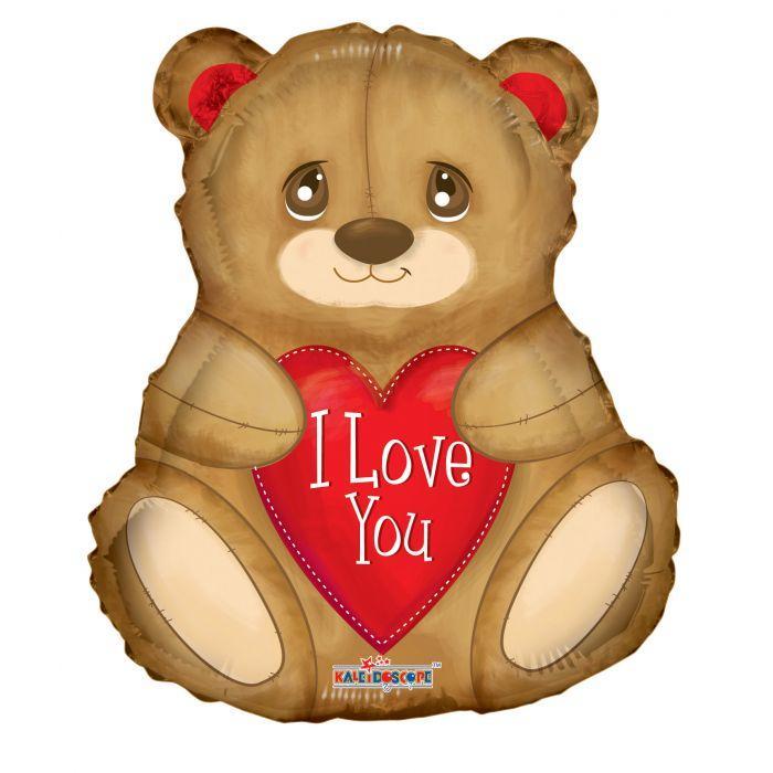 До 18" ILY Bear w/ Hearts Ведмедик із серцем