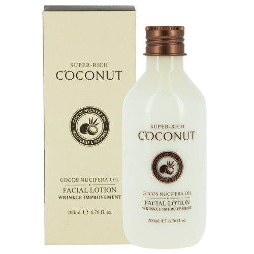 Кокосовий живильний лосьйон для обличчя Esfolio Super-rich Coconut Facial Lotion 200 мл (8809386885278)