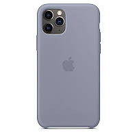 Silicone case iPhone 11 Pro (2019) Lavender Gray серый