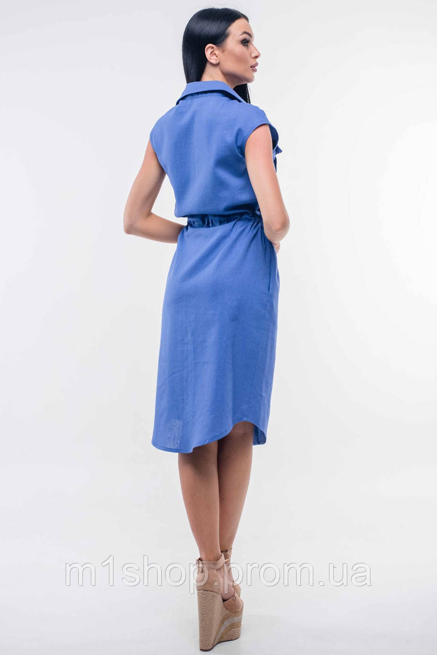 Женское платье-рубашка на кулиске (Кайли ri) - фото 8 - id-p1108169847
