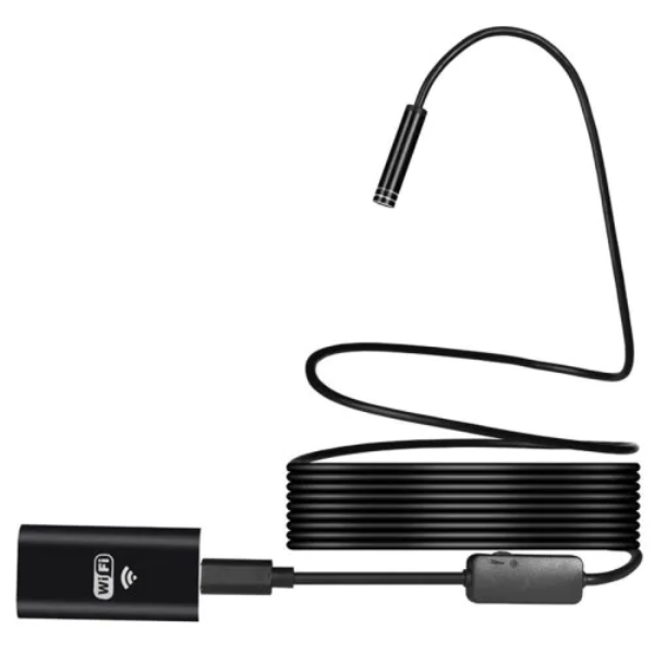 5м Wi-Fi / USB камера 720P 8мм бороскоп ендоскоп, жорсткий кабель