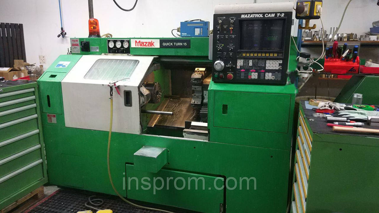 Токарний верстат з ЧПУ MAZAK QT 15