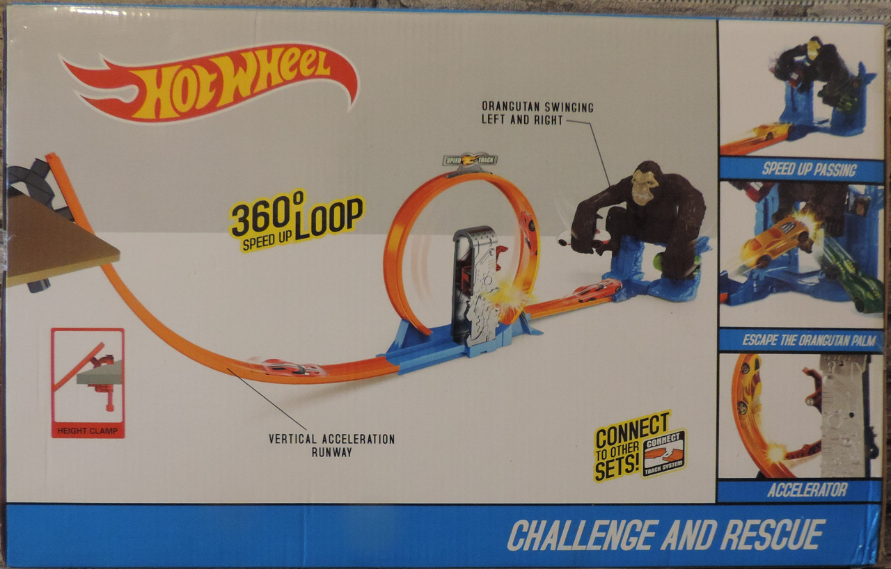 Трек "Hot Wheel". Ігровий набір Втеча від горили.