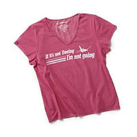 Женская футболка If It's Not Boeing T-Shirt pink