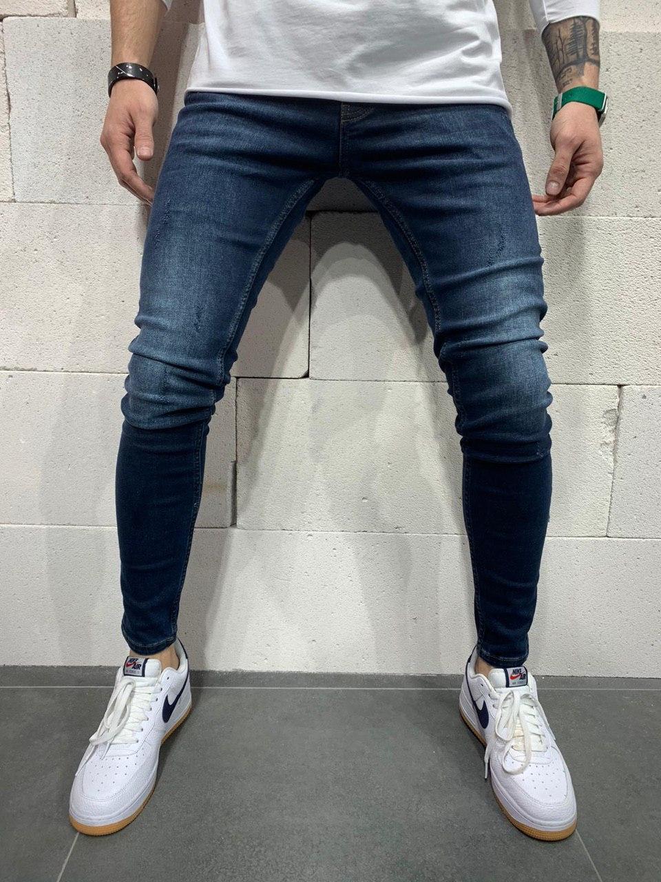 Чоловічі стильні джинси/ Нова колекція (Весна 2020) / чорні 5044